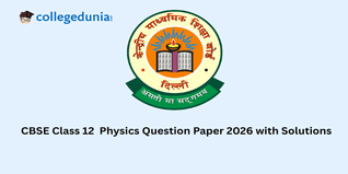 CBSE Class 12 Physics Question Paper 2026 PDF with Solutions - Available